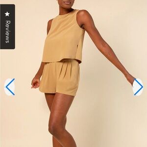 Wayre Bermuda shorts in sand